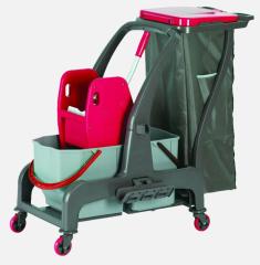 735 Temizlik Seti Torbalı İki Kovalı