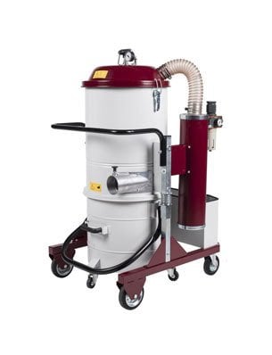 DP AIR100 Atex Z22 Pnömatik Hava ile Çalışan Vakumlu Süpürgeler